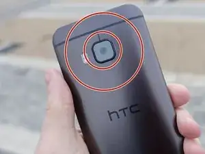 How to repair main rear camera in a HTC One M9