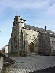 The church in Saint-Avit