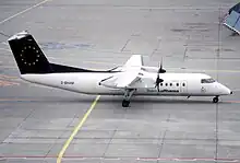 115af - Augsburg Airways DHC-8-311 Dash 8; D-BHAM@FRA;23.10.2000