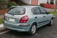 2001–2002 Nissan Pulsar 1.8 ST 5-door (Australia)