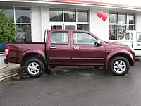 2009 Great Wall V240 (Wingle 3) side view (Australia)