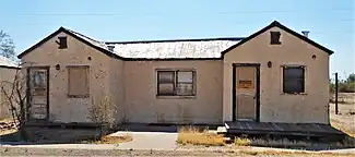 One of the resort's double cottages (2021)