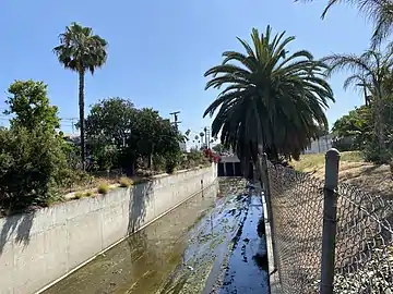 Above-ground origin point in the Mid-City neighborhood
