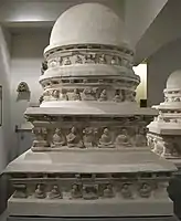 Afghanistan, stupa TK23, hadda site, tapa-kalan monastery, 4th-5th cent