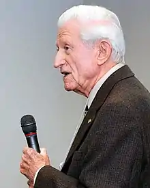 Gene Amdahl, B.S. Engineering 1948,inventor of the IBM 360