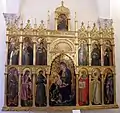 Polyptych of Madonna and Child with Saints