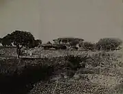 Axumite Church Enda mariam from 6th century in Asmara on the hill holy (the photo was taken in 1909)