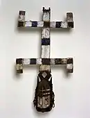 Kanaga mask in three pieces; 20th century; 108 x 59.1 x 22.9&nbsp;cm (421⁄2 x 231⁄4 x 9 in); Brooklyn Museum (New York City)