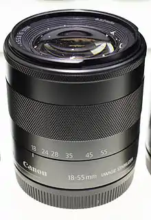EF-M 18–55&nbsp;mm f/3.5–5.6 IS STM