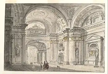 Church Interior, Cooper Hewitt, Smithsonian Design Museum, New York