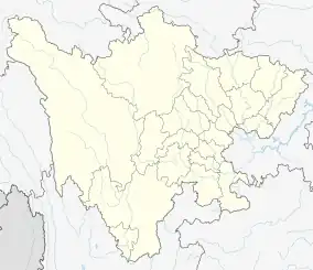 Langzhong is located in Sichuan