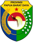 Former provisional emblem of Southwest Papua (2022–2023), created in 2004.
