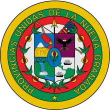 Coat of United Provinces of New Granada (1814-1816)