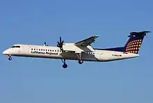 Augsburg Airways Dash 8-400 In Lufthansa Regional Livery