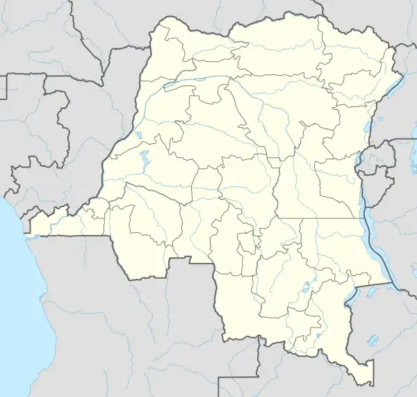 Mbuji-Mayi is located in Democratic Republic of the Congo