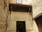 The southern entrance into the Sala del Mexuar, used by visitors today
