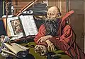 St Jerome in his study  1540 - Marinus van Reymerswaele