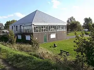 The visitor centre in 2008