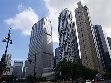 The Finance Centre, The Infinity and The South of Market.