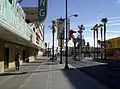 View of Fremont East from El Cortez.
