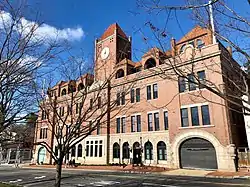Photo of the Car Barn from street level