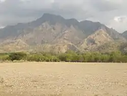 Grazing land and hills at Pante Macassar