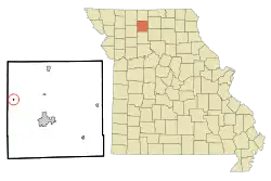 Location of Brimson, Missouri