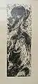 Mother Afrika, 1974, Woodcut, 6/20