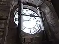 Inside the clock tower