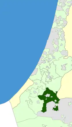 Location of Bnei Shimon