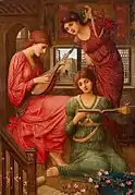 In the Golden Days. John Melhuish Strudwick, 1907.