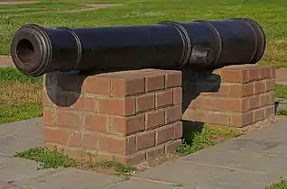 12-foot cannon of the Kamensky plant, 1704