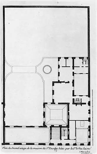 Plan of the main floor