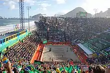Image 24Olympics 2016 tournament (from Beach volleyball at the Summer Olympics)