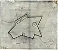 Layout of the Fort in 1927