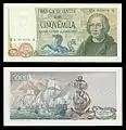 5,000&nbsp;lire – obverse and reverse – 1971 (1964)