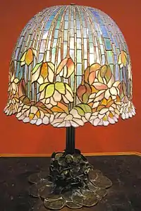 Lily lamp by Tiffany (1900–1910)