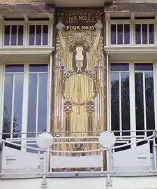 '"Par Nous&nbsp;— Pour Nous" (English: By Us&nbsp;— For Us), a joint work intended for private use