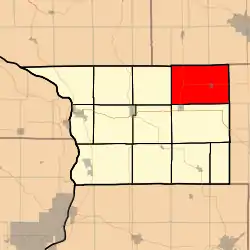 Location in Carroll County