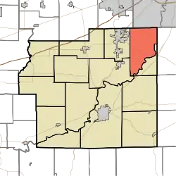 Location in Morgan County
