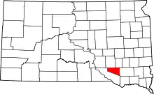 State map highlighting Douglas County