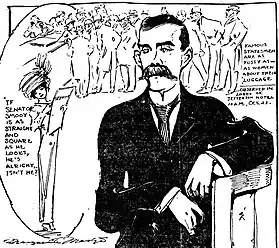 With Reed Smoot, Senator from Utah,October 26, 1909