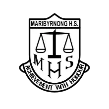 Maribyrnong High School logo (1950s)