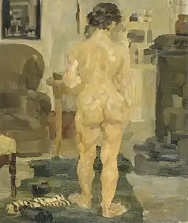 Nude at the Oven
