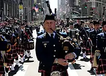 The U.S. Coast Guard Pipe Band pictured in 2010.