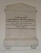 Memorial tablet