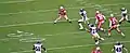 49ers punt return by Michael Lewis (wide receiver)