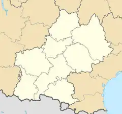 Saverdun is located in Midi-Pyrénées