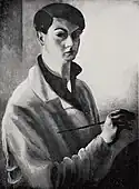 Moïse Kisling, Portrait du peintre (Autoportrait), oil on canvas, 81.3 x 60.3&nbsp;cm, private collection. Published in Action: Cahiers Individualistes de Philosophie et d'art, July 1920
