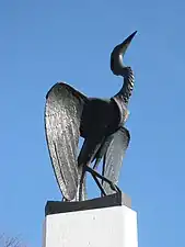 Phoenix memorial (at Mosplein)